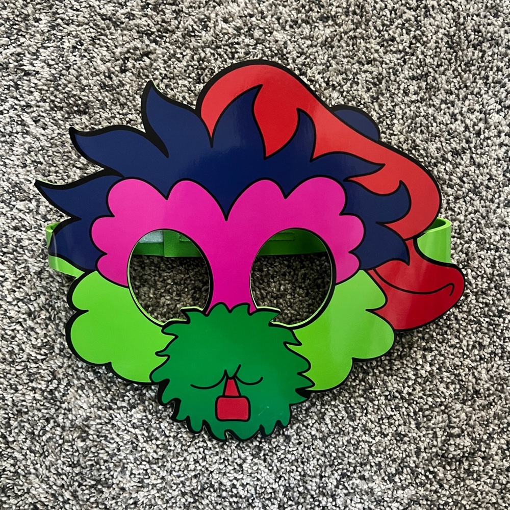 Philadelphia Phillies Phanatic Face Mask